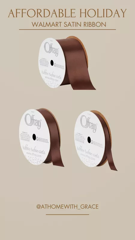 Offray Ribbon, Brown 1 1/2 inch … curated on LTK